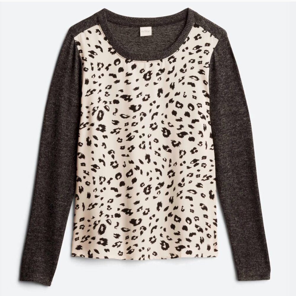 Kaleigh Leopard Print Top